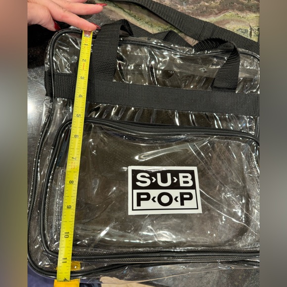 🖤SUB POP🖤 Clear CrossBody Bag - Picture 2 of 5